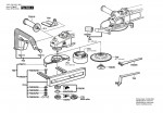 Bosch 0 601 356 003 Gws 20-180 Angle Grinder 230 V / Eu Spare Parts